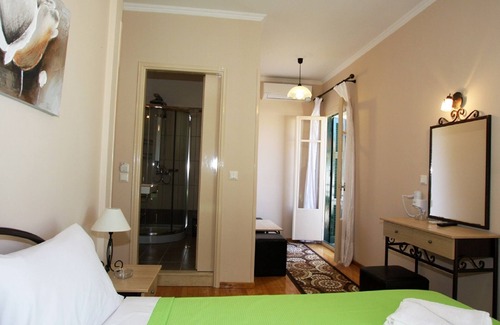 Lakka House | Lefcothea Guest Room 1 on harbour of Lakka Paxos