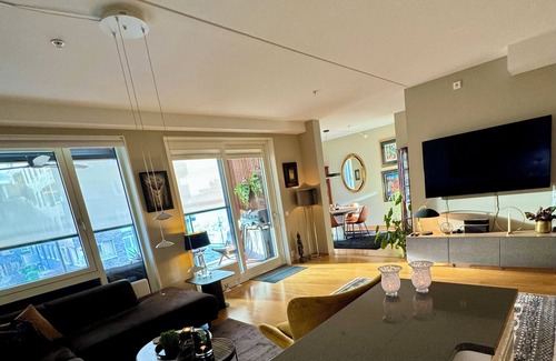 Gamle Oslo Apartment | Leilighet med balkong og terrasse