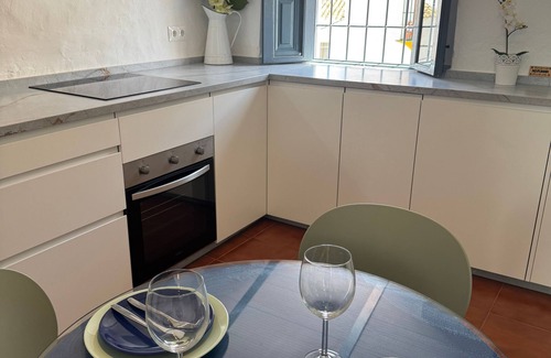 Olvera House | Lemon Tree Patio-Mountain View, Delightful home in Olvera-Cadiz-Andalucia-Spain