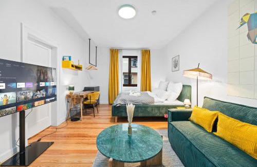 Beiertheim Apartment | Lemon3 - CityNest mit Balkon & Workspace - Nähe Bahnhof
