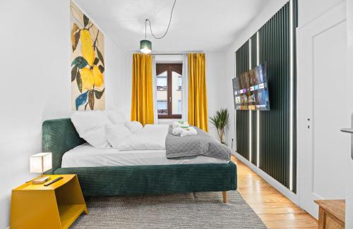 Beiertheim Apartment | Lemon3 - CityNest mit Balkon & Workspace - Nähe Bahnhof