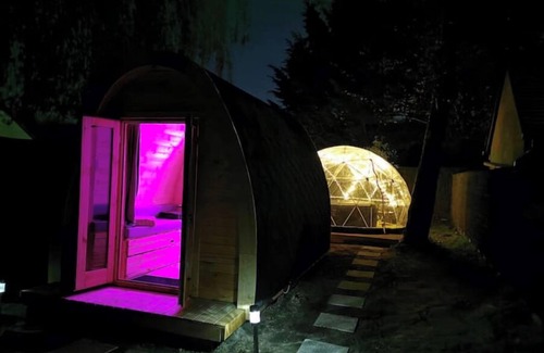 Pruniers-en-Sologne Cabin | Les Atypiques de Sologne Pod Avec spa Privatif