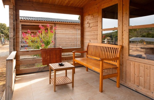 Occhiatana Ski Chalet | 'Les Chalets De Tesa' with mountain view, Wi-Fi and air conditioning
