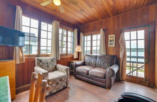 Cedarville House | Les Cheneaux Islands Cabin 4 with Deck Pet Friendly
