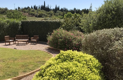Cessenon-sur-Orb Villa | Les Ecologies for 8, 2 gites with pool with views over Cessenon sur Orb Village