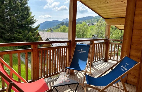 Les Gets Apartment | Les Gets - Lovely apartment with balcony and fireplace near the slopes