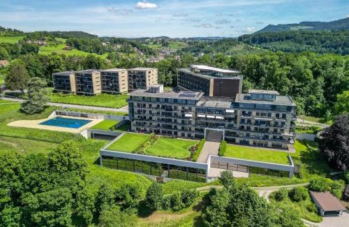 Puidoux Apartment | Les Terrasses de Lavaux-3 Appartement luxueux avec vue sur lac et piscine