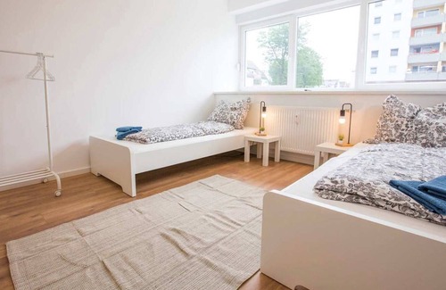 Langen Apartment | Lg01a - Schöne Ferienwohnung in Langen, 92qm, 3 Zimmer, Max. 5 Personen