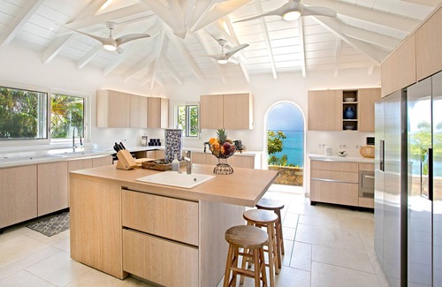 Les Terres Basses Villa | Libellule - Elevated Beachfront Villa