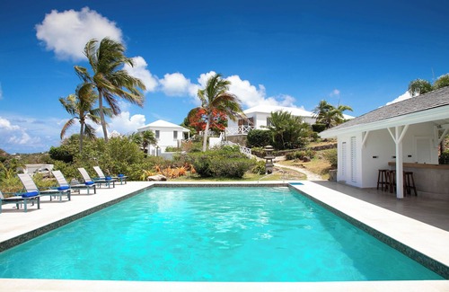 Les Terres Basses Villa | Libellule - Elevated Beachfront Villa