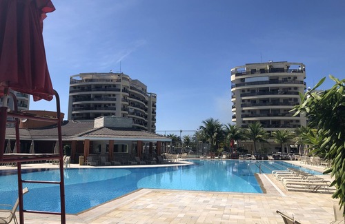 Recreio dos Bandeirantes Apartment | Life, Your Vacation with Leisure, 24-Hour Security, Swimming Pools and Much More