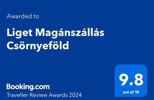 Csornyefold House | Liget Magánszállás Csörnyeföld