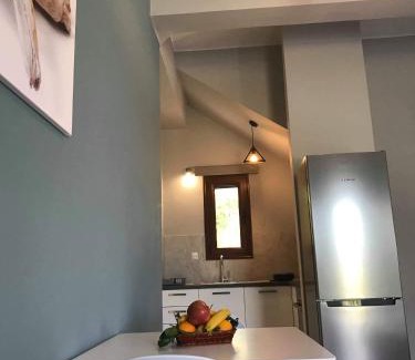 Poulithra Apartment | Light blue house 1