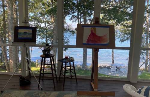 Deer Isle House | Light-Filled Oceanfront Home Offering Stunning Views of Penobscot Bay