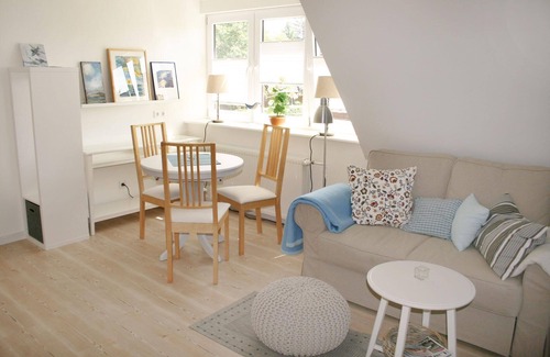 Norddorf Apartment | Light flooded apartment in Norddorf on the island Amrum - WLAN; smart tv, yoga p