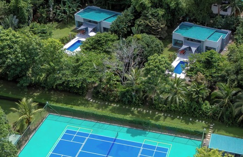 Cahuita House | Lilan Nature, Modern House N°1 with private swimming pool, Tennis and Pickleball