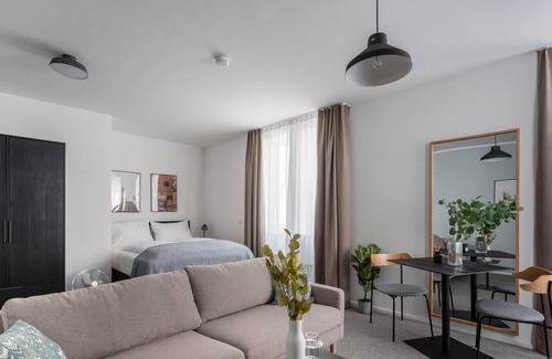 Innere Stadt Apartment | limehome Linz Friedrichstr | Suite XXL