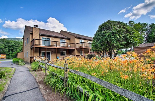 Lincoln Condo | Lincoln Condo w/Balcony - 6 Mi to Loon Mtn!
