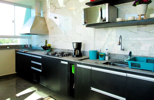Estufa I Apartment | Linda cobertura c jacuzzi e churrasq em Ubatuba/SP