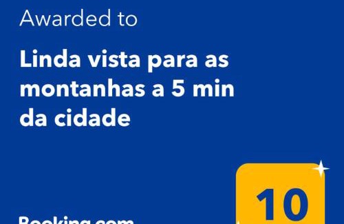 Santo Antonio do Pinhal House | Linda vista para as montanhas a 5 min da cidade