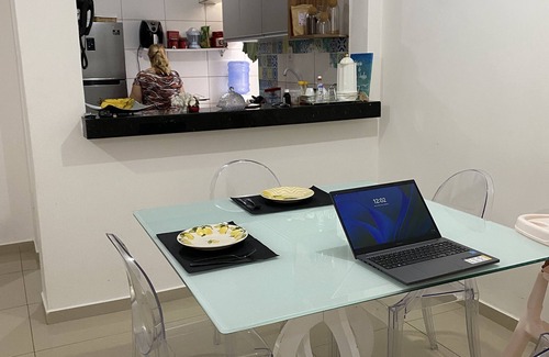 Cruz das Almas Apartment | Lindo Apartamento Vista Para a Praia e Próximo ao Maior Reveillow do País