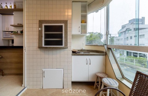 Jurere Apartment | Lindo apto a 100m da praia de Jurerê CRJ101