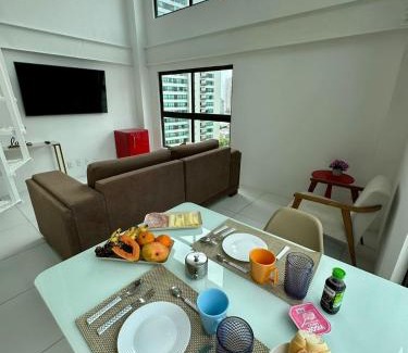 Boa Viagem Apartment | Lindo Loft prox praia de Boa Viagem e Aeroporto