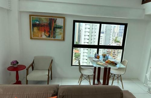 Boa Viagem Apartment | Lindo Loft prox praia de Boa Viagem e Aeroporto