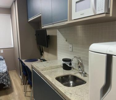 Amaralina Apartment | Lindo Studio em frente a praia