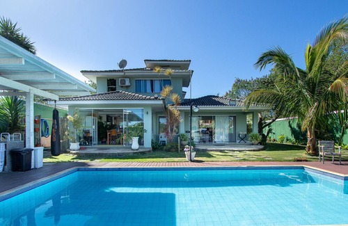 Marina House | Line Rio- Excellent Mansion in Balneário Búzios with Panoramic View, Swimming Pool