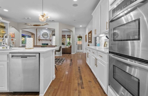 Little Elm House | Little Elm Paradise Home with Cinema, Hot Tub and Games.