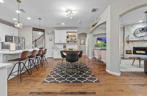 Little Elm House | Little Elm Paradise Home with Cinema, Hot Tub and Games.