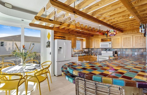 Bethune Beach House | 'Little Latitude' High Tide - Oceanfront Home with Crow's Nest!