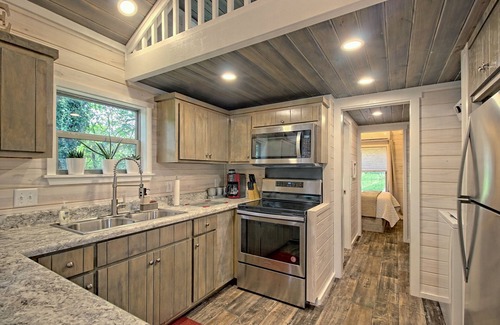 Wiley House | Little Red Roof, a tiny house in the GA mountains!