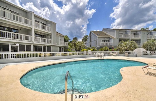 Little River Apartment | Little River Condo with Pool about 3 Mi to Beach!