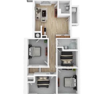 Duboce Triangle House | Live It Up In The Castro! 4brwdwalk Score 98