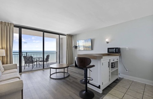 Myrtle Beach Condo | Lively Views from the balcony at Ocean Forest Plaza
