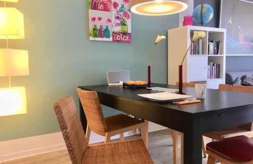 Saarbruecken Apartment | Living at Saarpartments -Adults only- 2 Bedroom, Netflix - Business & Holiday Apartments for Long- and Short term Stay, 3 min to Train Station, Secure E-Bike Parking!