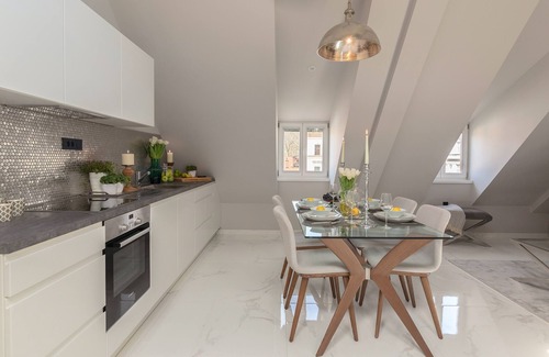 Ljubljana Old Town Apartment | Ljubljana Old Town, Beautiful Top floor apartment with Elevator