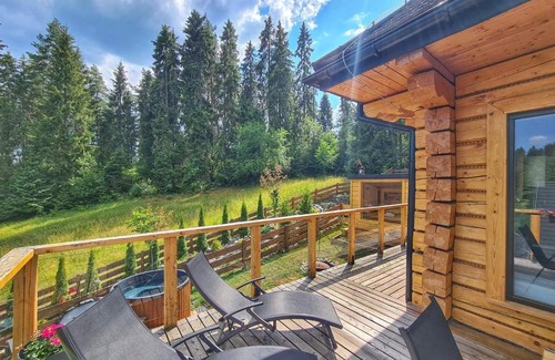 Lapsze Nizne Ski Chalet | LK Resort Łapsze domy z prywatną balią i sauną