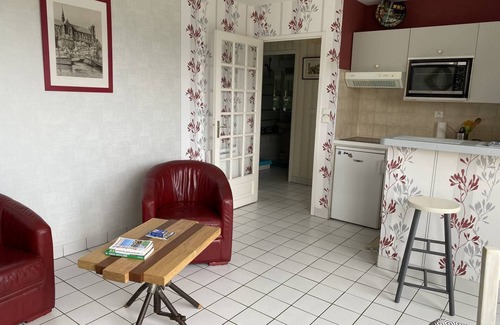 Saint-Cast-le-Guildo Apartment | Located in a quiet residence, pleasant T2 apartment with lovely sea view for 4 people