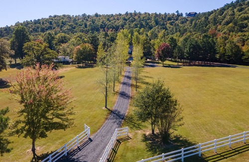 Mena House | Location! 12 acre private estate, 6 MI. to Wolf Pen Gap! 5 miles to Mena!