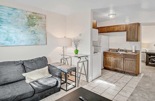 Highspire Apartment | Location Convenient 1BR with Comfy Sofa and TV