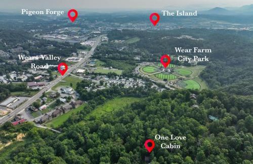 Pigeon Forge House | Location Private Log Cabin Hot Tub Fireplace