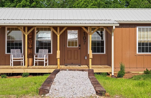 Williamstown Cabin | Lodge 107 at Eden Reserve—Safari Cabin Near Ark