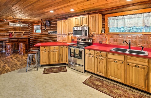 Sutton House | 'Lodge 88' - Steps to Weiner Lake w/Dock & Boat!