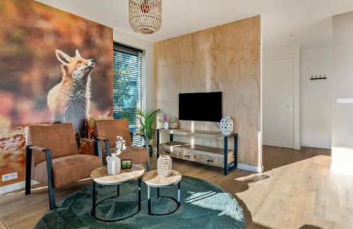 Krachtighuizen Ski Chalet | 'Lodge de Vos' luxe en vrijstaande lodge bij het Speulder- en Spielderbos