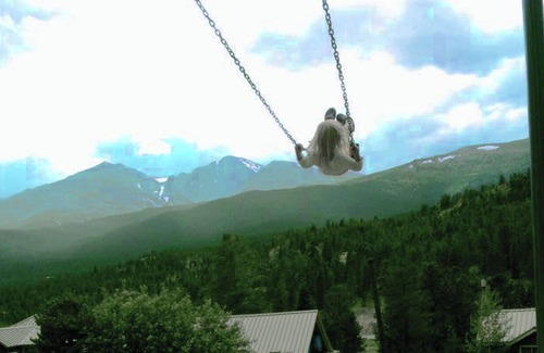 Estes Park Hotel | Lodge Double Queen Longs Peak View
