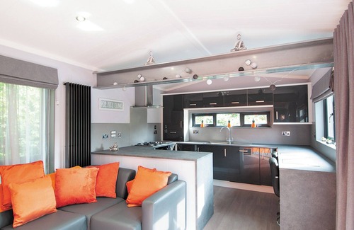 Low Newton Ski Chalet | Lodge with one double with TV.