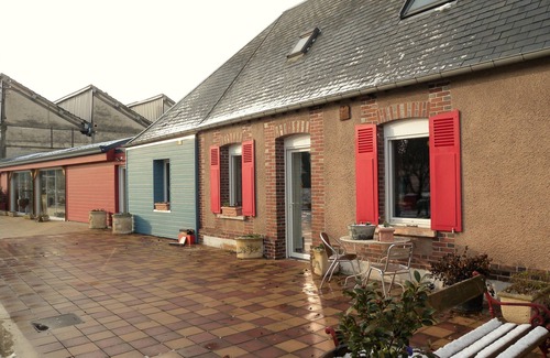 St-Andre-de-l'Eure Apartment | LODGING 4 persons, PRIVATE PRIVATE HEATED POOL ALL YEAR ROUND, SPA and SAUNA
